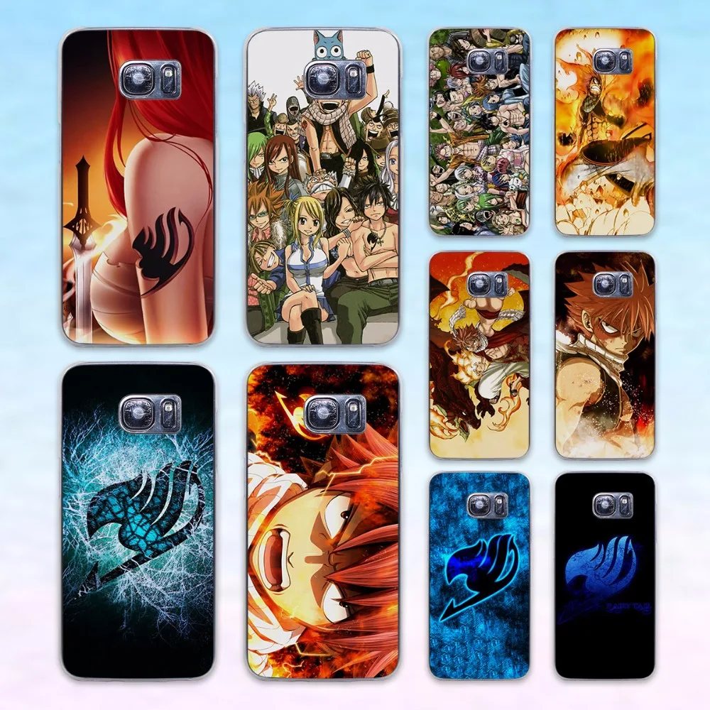 Anime Manga Fairy Tail Logo Transparan Batal Kasus Hard Cover Untuk