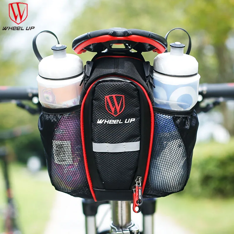 2017 hot sale WHEEL UP 2 Pockets Bike Bag Bicycle Seat post Bag