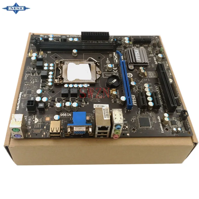 original Used Desktop motherboard For msi H55M SE32 H55 support LGA1156