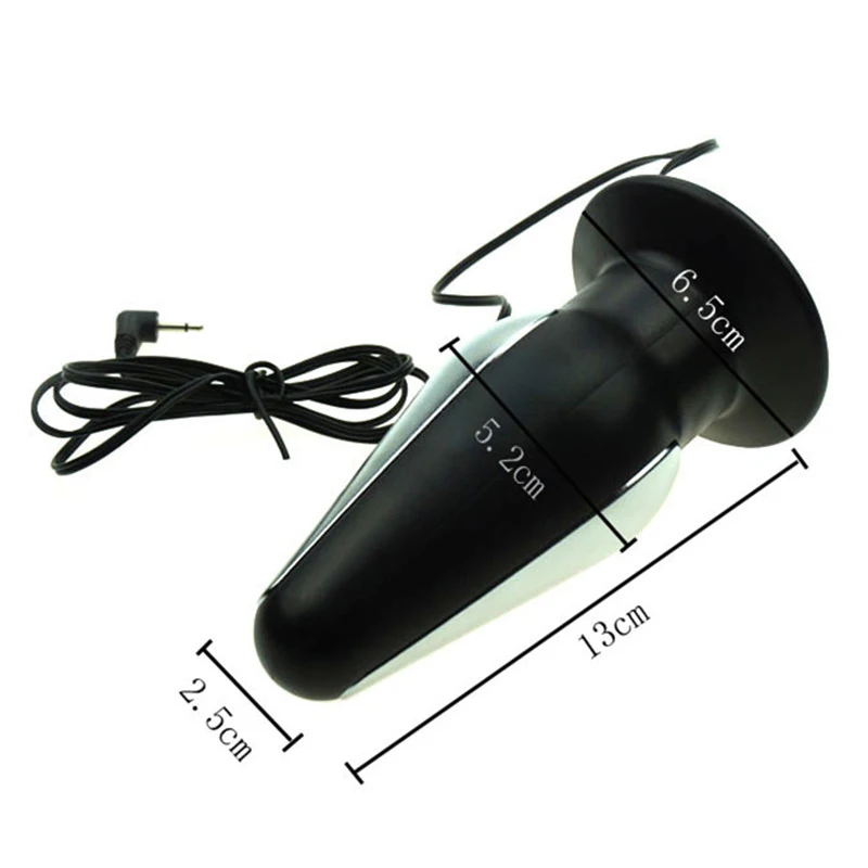 Electric-Shock-2-Penis-Ring-Anal-Plug-Butt-Plug-Medical-Th3