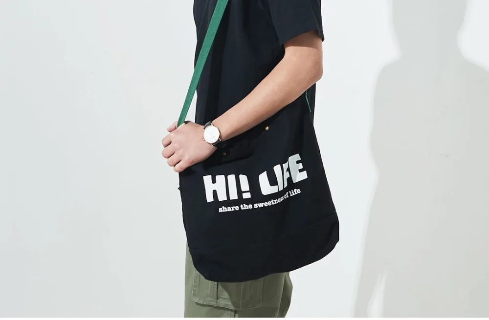 Xiaomi Mijia MITOWN LIFE Холщовая Сумка через плечо Унисекс Складные сумки кошельки Повседневная Многоцелевая сумка
