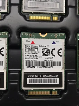 

Unlocked Sierra EM7345 FRU 04X6014 LTE-FDD NGFF M.2 WWAN Card for thinkpad L440, L540,T431s,T450, T450S,T550,W541, W550s