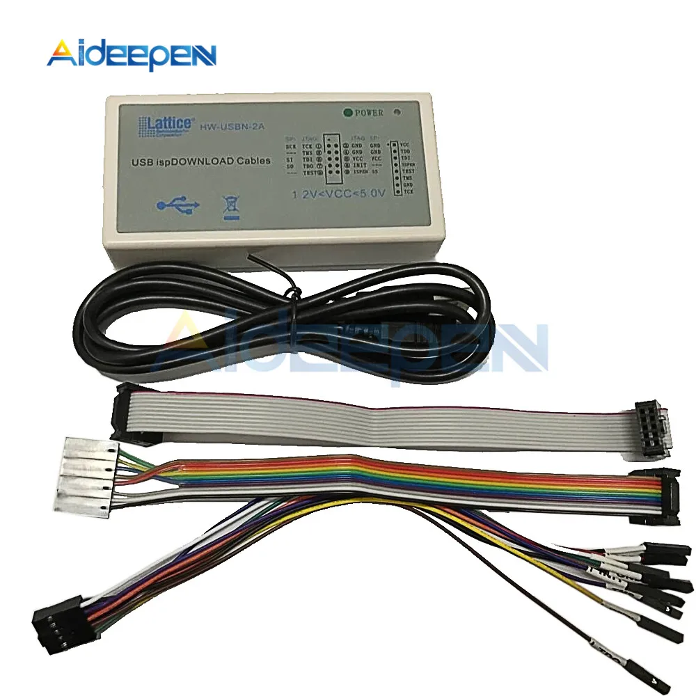 

New Arrival USB Isp Download Cable JTAG SPI Programmer for LATTICE FPGA CPLD Development Board Download