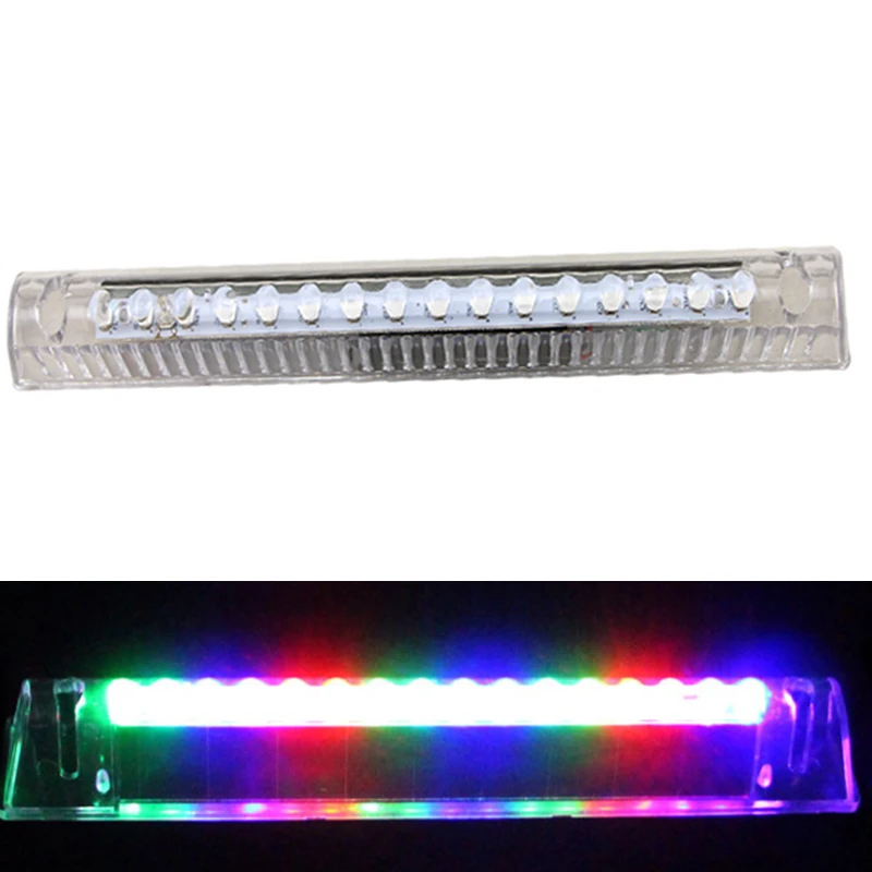 20cm Led Warning Light Car Alarm Security Lamp Universal Interior Decoration 16 Atmosphere Styling | Автомобили и мотоциклы
