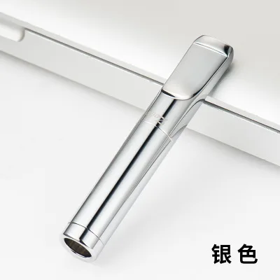 8 мм и 5 мм ZOBO серебряный металлический держатель для сигарет, фильтр для очистки здоровья мундштук для курения - Цвет: No1