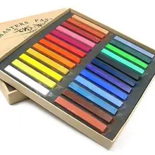 24 Color Soft Chalk Pastel For BJD SD DOD Dollfie Make Up Face Up Tool Set