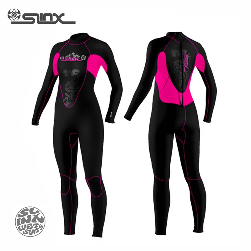 

SLINX CORAL 1102 3mm Neoprene Women Scuba Diving Suit Kite Surfing Snorkeling Spear Fishing Boating Windsurfing Swimwear Wetsuit