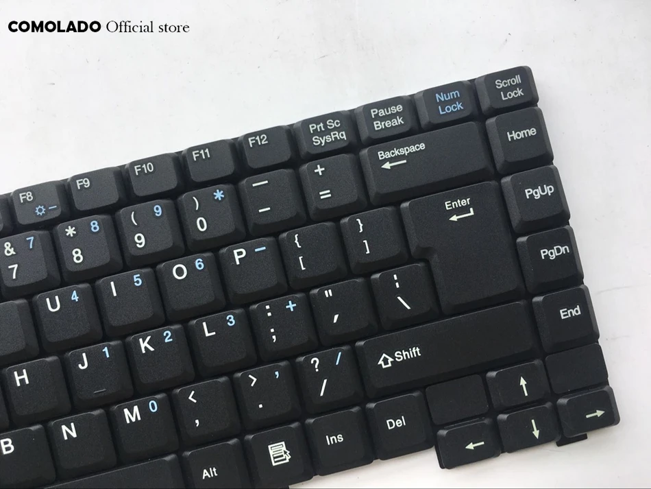 UI keyboard For Fujitsu amilo LI1820 Li1818 Black Laptop Keyboard UI Layout (2)