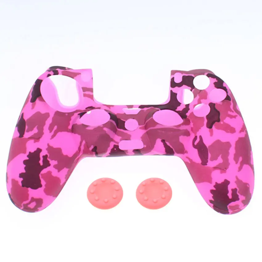 Чехол YuXi из мягкого силикона и резины чехол для Play Station Dualshock 4 PS4 DS4 Pro Slim Controller Skin +