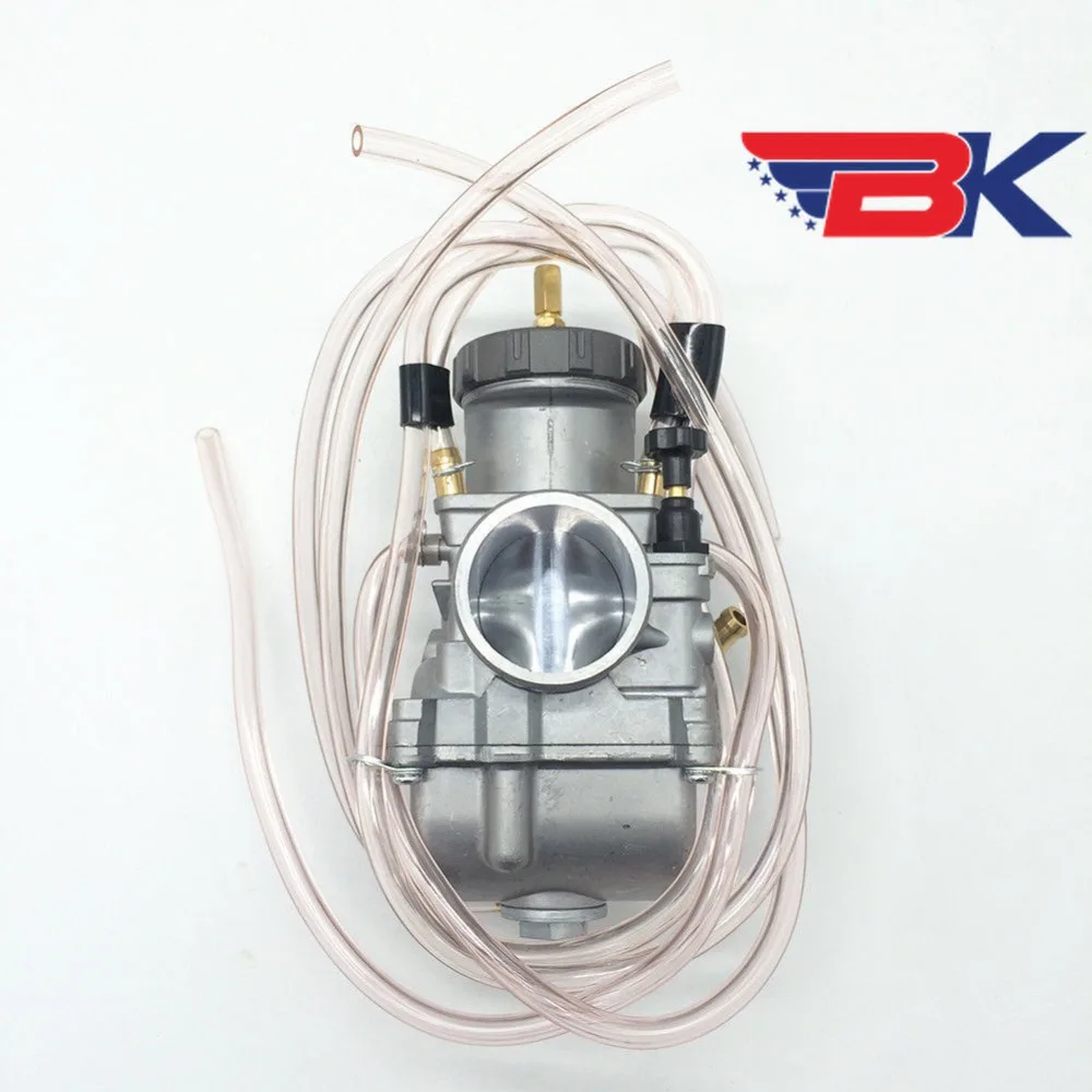 38mm para Estrangulador de ar Quad para Cr250 Keihin Dirt Bike Pwk38 Trx250r Lt250 2 Keihin pwk38 38mm para estrangulador de ar,