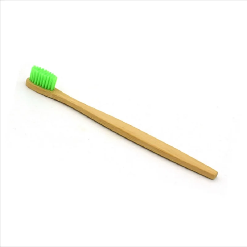 1137 1 шт./упак. бамбуковый уголь зубная щетка для взрослых использовать биоразлагаемые щетинки