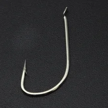 Rompin 100 шт./кор. Iseama рыболовный крючок высокого качества из высокоуглеродистой стали, размер 1-8, рыболовный крючок с колючей 264, рыболовный крючок с коробкой