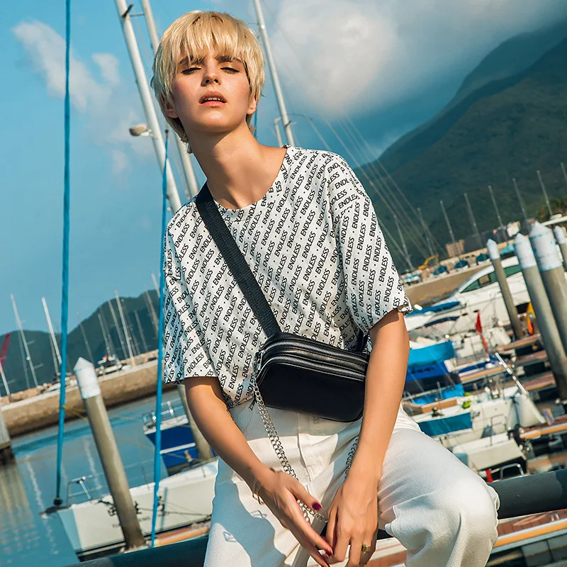 

fanny pack for women waist bag waterproof belt bag purse fashion money belt ladies fashion shoulder bag chain female waist pack