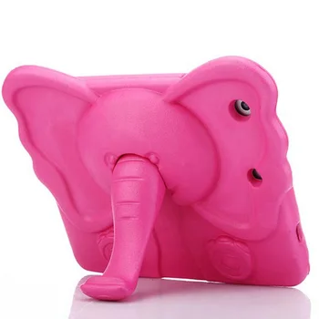 

For ipad mini case kids Cute elephant Cartoon 3D Protective Non-toxic EVA Foam Shockproof Stand Cover For ipad mini 1 2 3 4