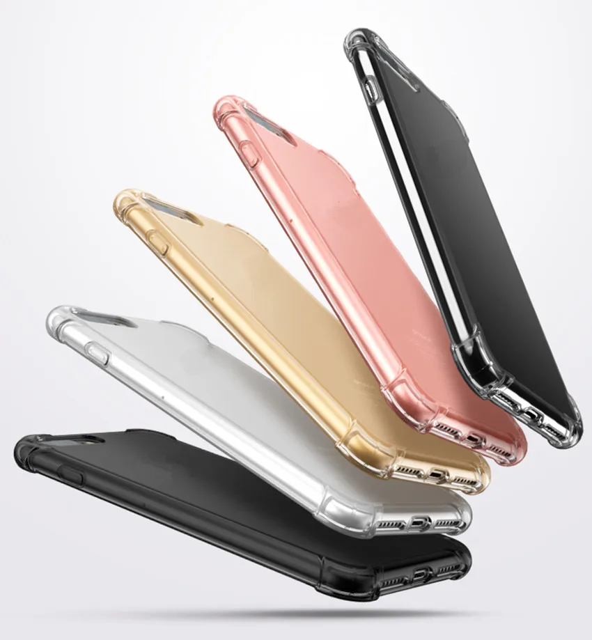 Прозрачный термопластичный полиуретан силиконовый мягкий чехол для iPhone 11 pro max 6 7 8 Plus X XS MAX XR противоударный чехол