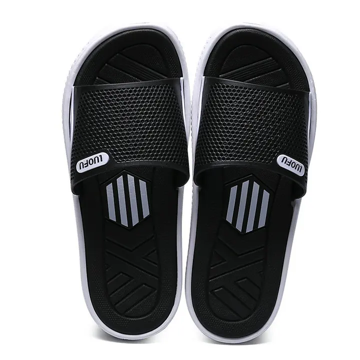 Fashion Beach Slipper Hot Sell Mens Leisure Walk Flip Flops Slide Indoor Outdoor Casual Beach Eva Shoes Slipper For M ( (15)