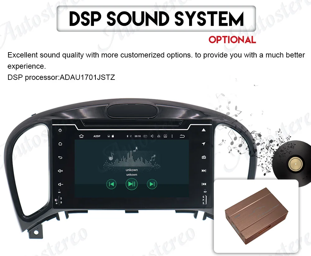 Clearance IPS In Dash 2 Din Android 9.0 px5 Car Stereo GPS For Nissan Juke Infiniti ESQ Auto Radio FM RDS WiFi BT Navigation 4GB 32GB DSP 29