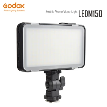 

Godox 5600K LEDM150 Mobile Phone LED Video Light with In-built Battery Rechargeable Battery (USB Power Charge)