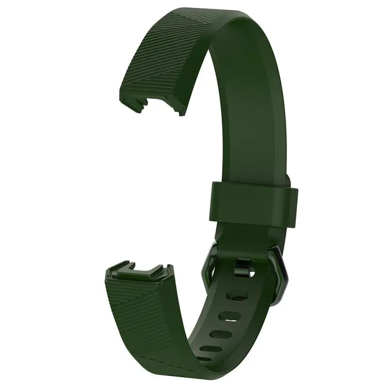 Замена силиконовой ленты для часов для Fitbit Alta HR - Цвет: Army Green