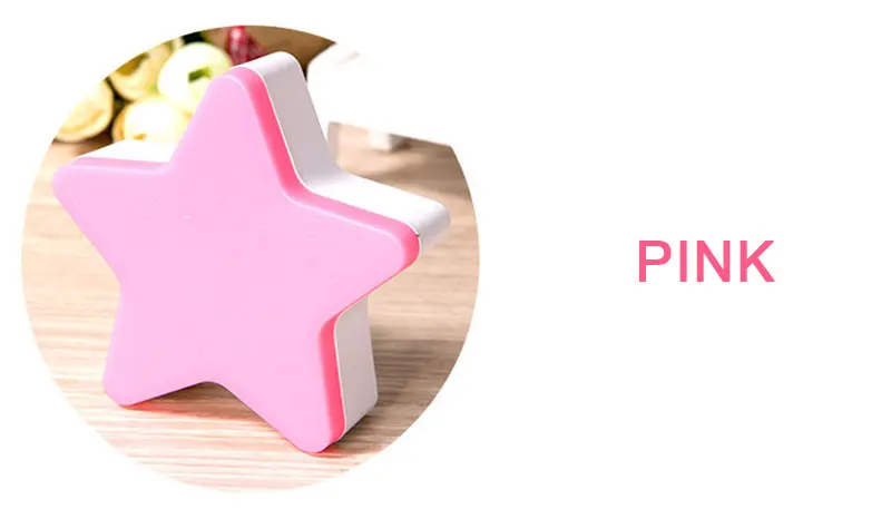 LED Star Night Light EUUS Plug Smart Light Sensor Wall Night Lamp For Baby Room Kids Bedroom Home Decoration Energy Saving 110-220V (3)