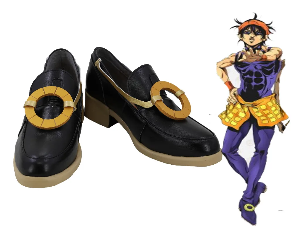 Обувь для костюмированной вечеринки JOJO'S BIZARRE ADVENTURE Ghirga Narancia обувь в стиле аниме
