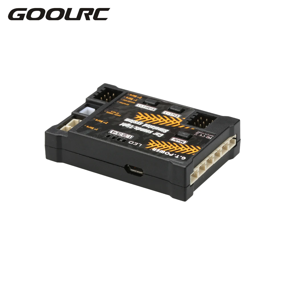 

GOOLRC RC Car Toy Module Sounds/Light Simulated System for Road Grader Climbing Car SUV Remote Control Truck Vehicle DIY Part