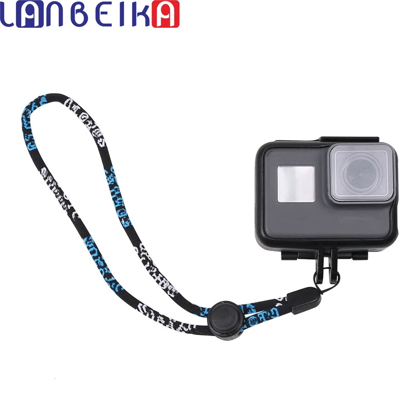 Регулируемый ремешок на запястье LANBEIKA ручной веревка шнур для GoPro Hero 9 8 7 6 5 4 SJCAM