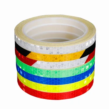 

Deemount 8MX1CM Cycle Light Reflective Stickers Auto Light Sensitive Reflection Safe Cycling Riding Visual Warning Reflectors