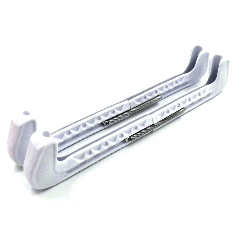 1 زوج الشتاء الجليد التزلج شفرة الشكل الإطار أحذية التزلج على الجليد النايلون حامي غطاء عدم الانزلاق ارتداء مقاومة مع الربيع