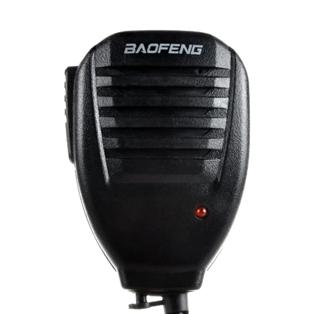 Портативная рация ручной динамик микрофон, плечевой микрофон с зажимом аксессуары для BaoFeng двухстороннее радио