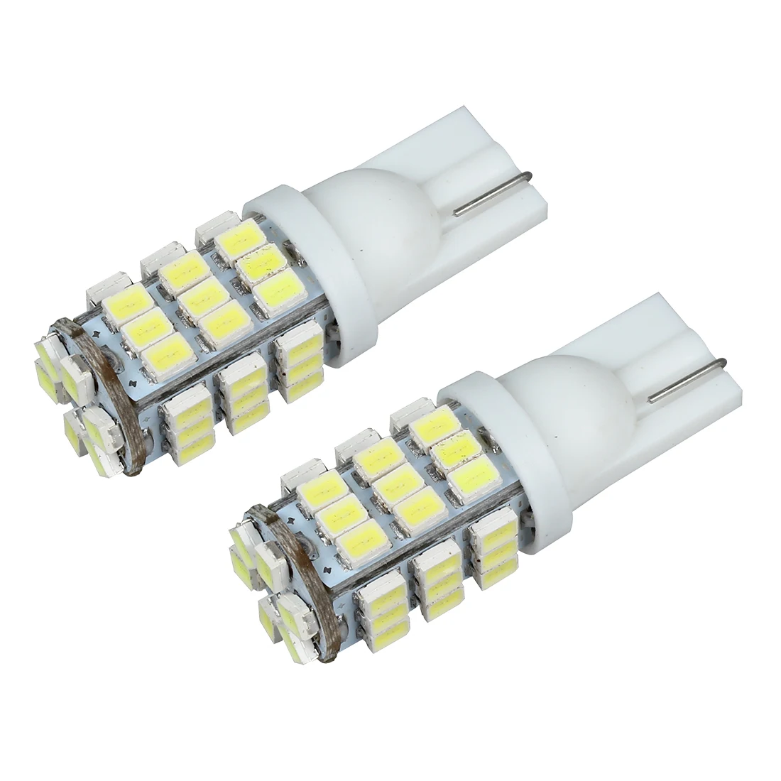 

2 Pcs Auto Car T10 W5W 42 SMD LED White Side Wedge Light Bulbs