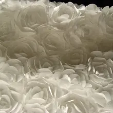 Белый атласная Скатерть с изображением розы, свадебная ткань, свадебный фон, Детские фотографии фон, реквизит, одеяло, 3D кружевной ткани