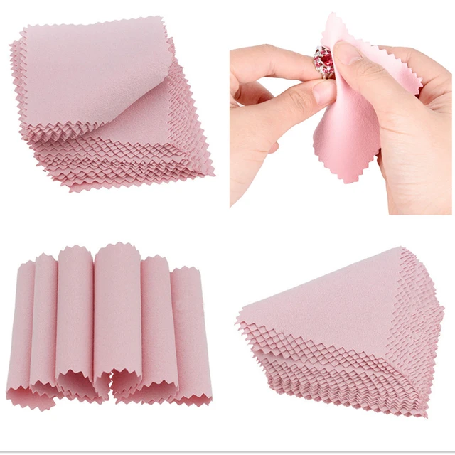 50 Pcs/lot Silver Jewelry Cleaning Cloth Polishing Cloth Silver Ornaments  Cloth Wipe Useful Jewelry Tools - AliExpress