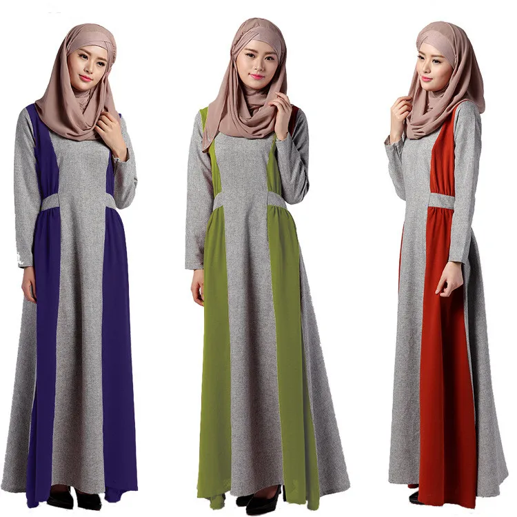 New font b Abaya b font Floor Length Dress Muslim Women s Modern font b Islamic