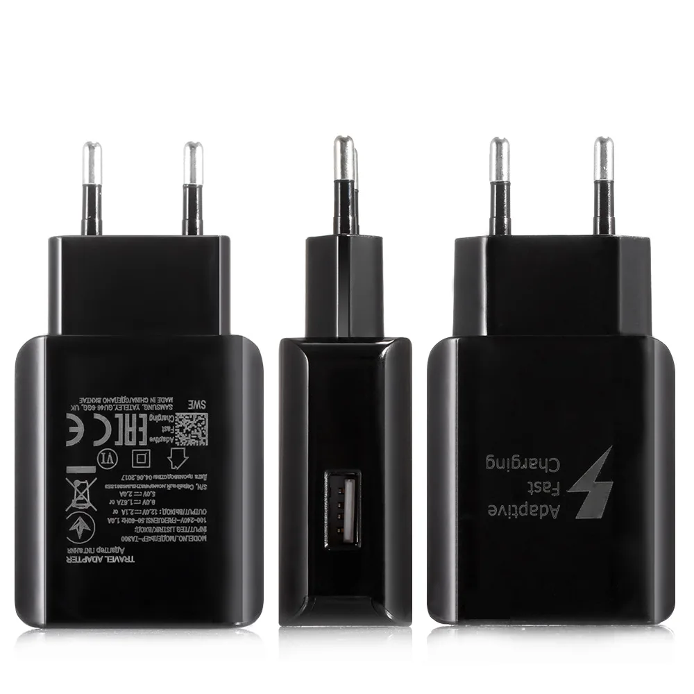 

Quick charge 2.0 fast charger For xiaomi mix 2s 3 mi 9 iphone XS XR samsung universal usb EU/US Plug Smart phone Travel Charger