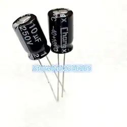 20 шт./лот 10X13 мм 10UF250V 250V10UF 10*13