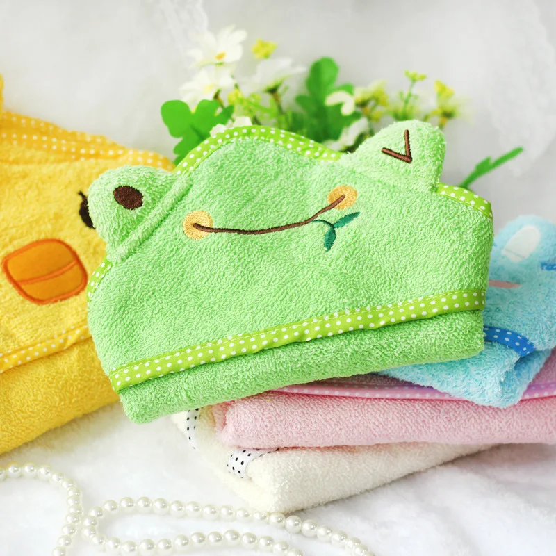 Petstyle cotton towels cute cartoon dog bath dedicated multifunction Pet Supplies