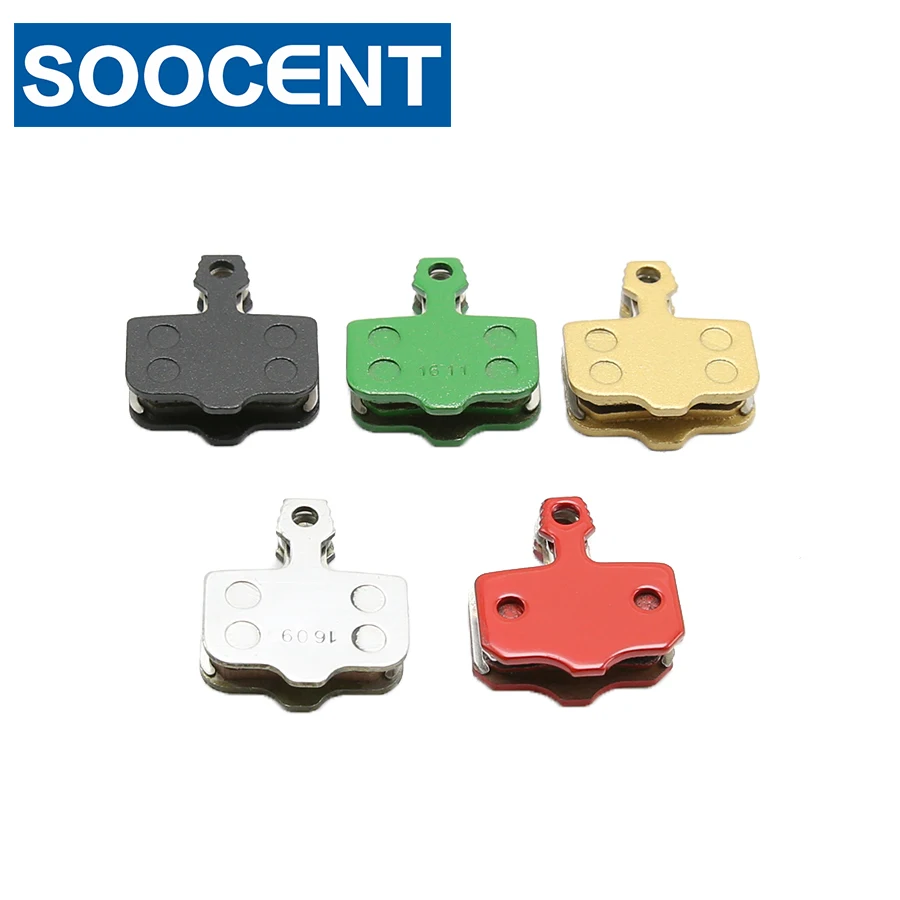 4 Pairs Organic Disc Brake Pads for AVID Elixir X0 XO Trail silver Disc Brake