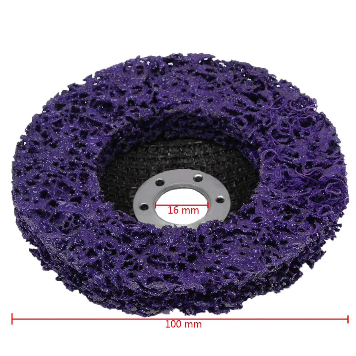 

Mayitr 5PCs/Set 100*16mm Poly Strip Disc Wheel Paint Rust Removal Clean For Angle Grinder Abrasive Disc