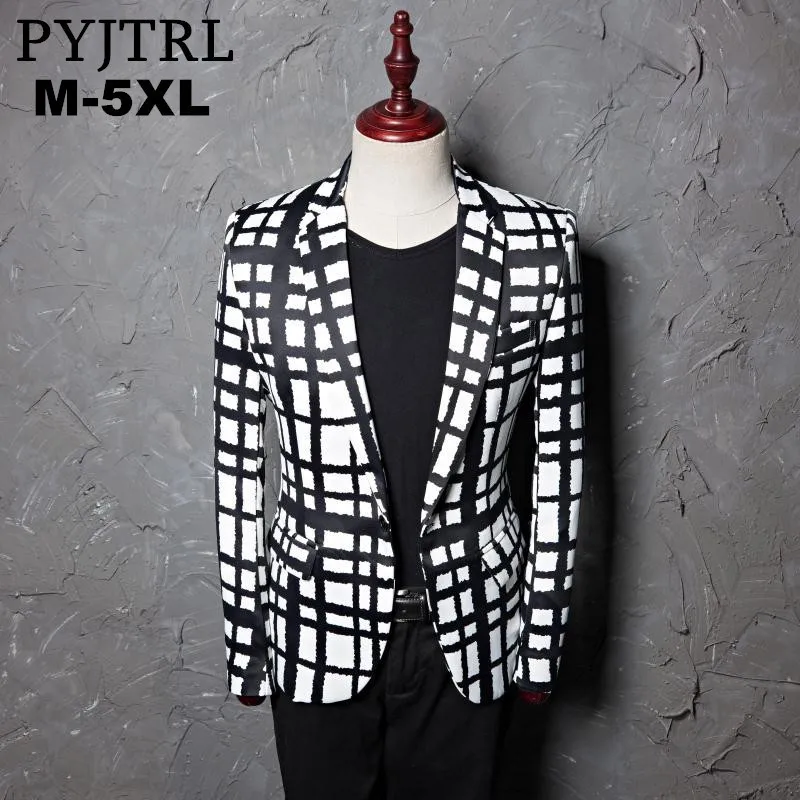 plus size black and white jacket
