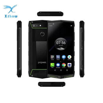 

Poptel P60 Rugged 4G Mobile Phone IP68 Waterproof 5.7 Inch 6GB 128GB 5000mAh Android8.1 Face ID 16.0MP Rear Camera Smartphone