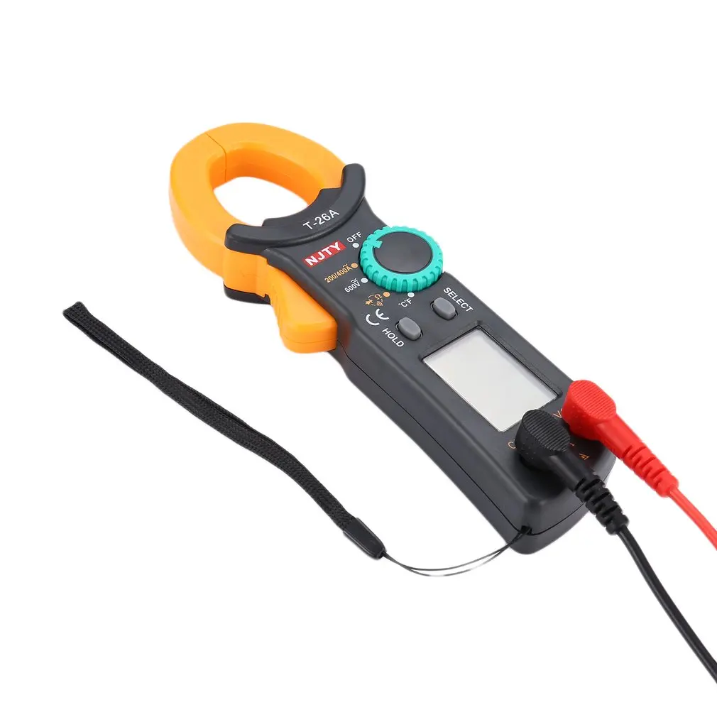 

Digital Clamp Meter NJTY DC/AC Volt Amp Ohm Multimeter Mini Ammeter Current Voltage Tester Electric Meter Resistance Diode