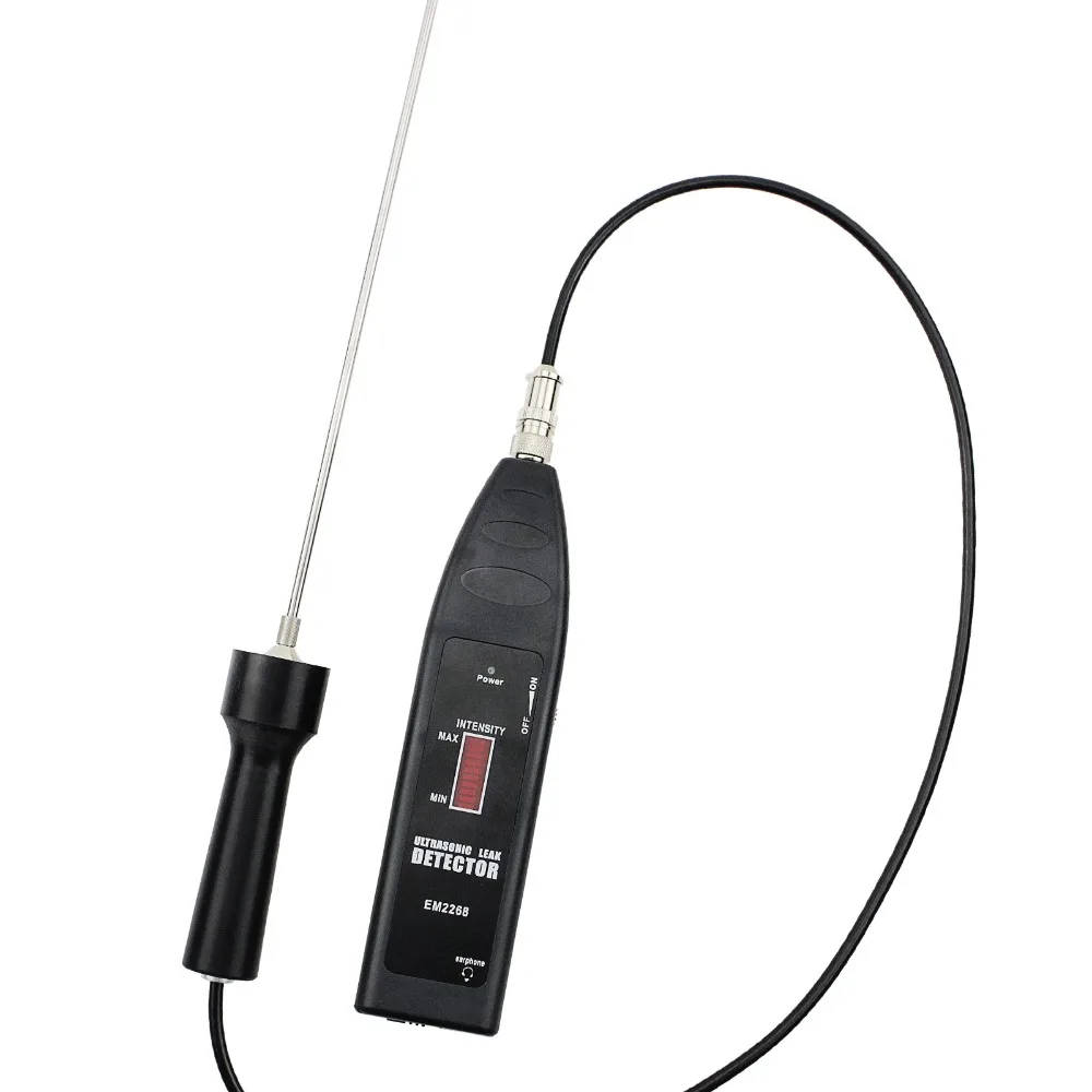 US $128.00 allsun EM2268 Ultrasonic Leak Detector Transmitter 36KHz44KHz Pressure Vaccum System Locator Air Water Dust Leak Detector