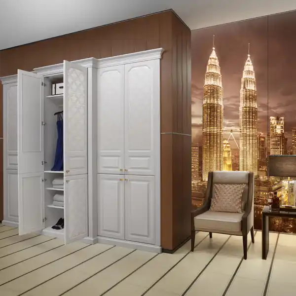 New Design Oppein Famous Unique Cheap Corner Bedroom Cloth