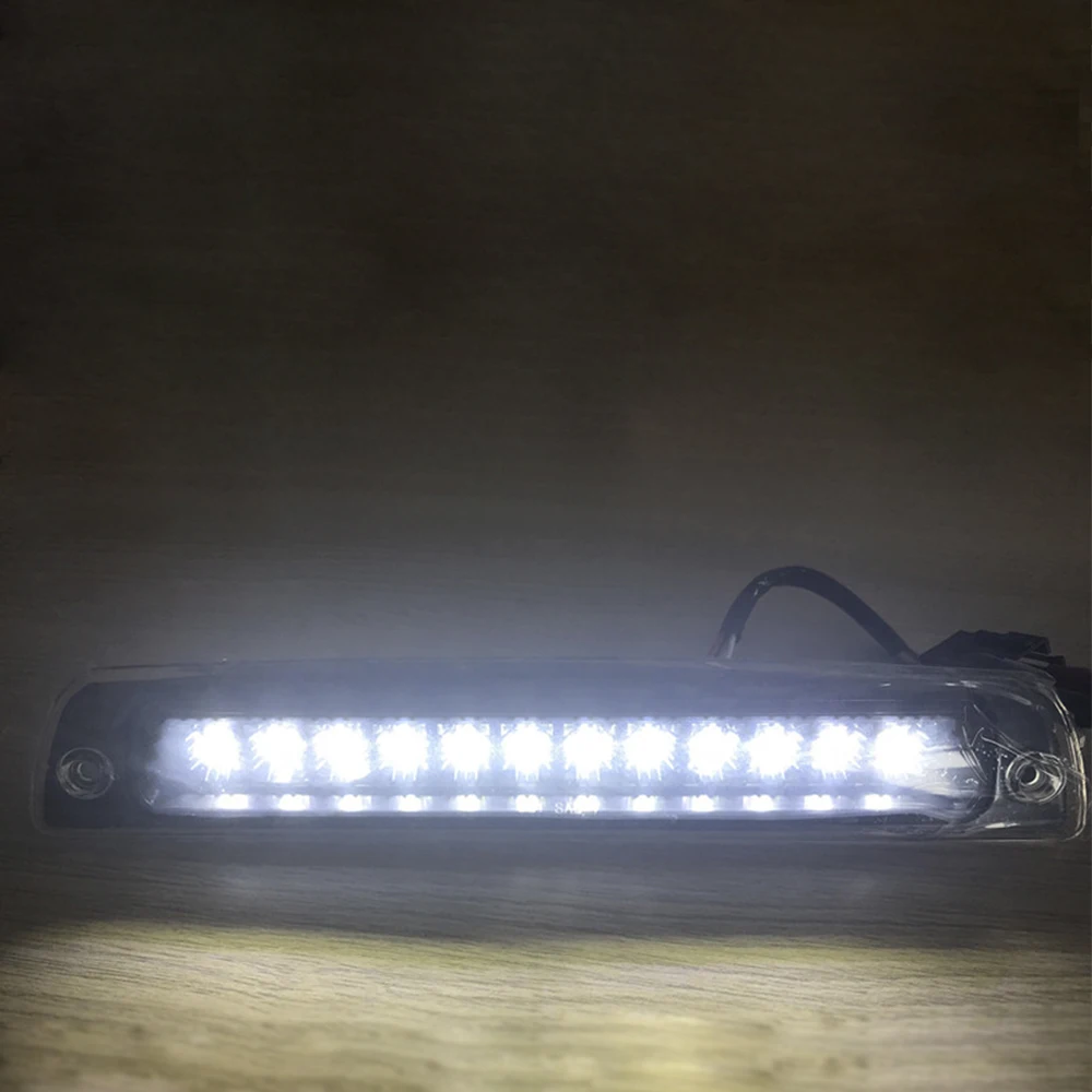 LED High Mount Stop Rear Tail Light Lamp Clear Lens Car Third 3RD Brake Reverse Light For 1994-2001 Dodge Ram 1500 2500 3500 (13)