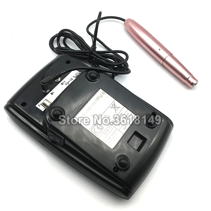 Baratos ¡Novedad! juego De bolígrafos De maquillaje permanente De rosas con máquina De tatuaje De Motor suizo para cejas De labios Maquina De Tatuagem