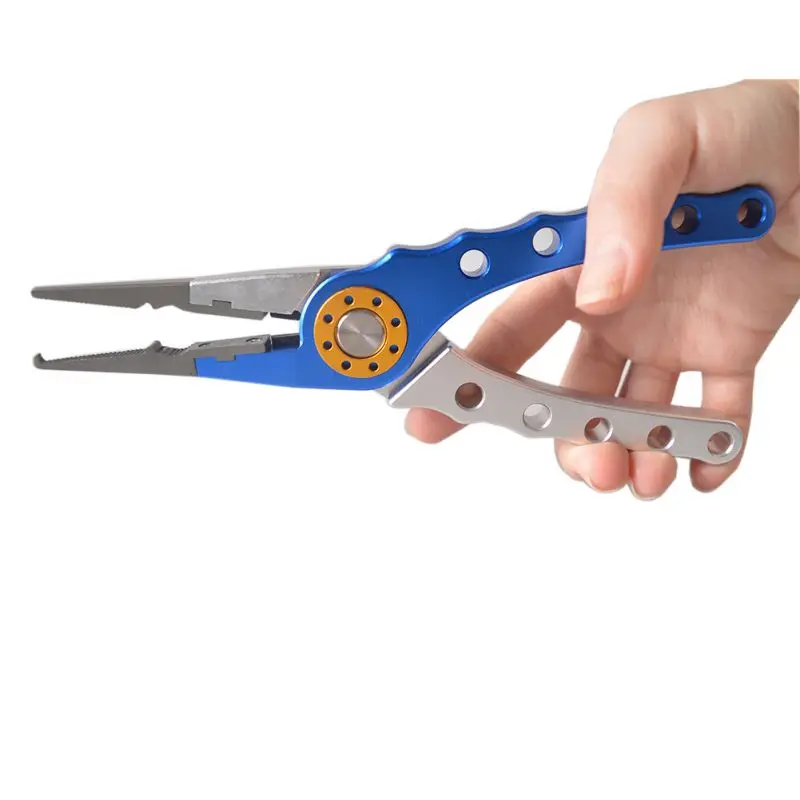 

New Multi-function Stainless Steel Fishing Pliers Scissors Fishing Line Cutter hook Remove Equipment Fishing Accessory