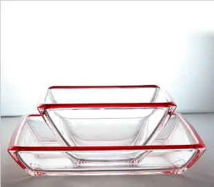 crystal glass fruit plate fruit bucket housewarming wedding gift ideas ...