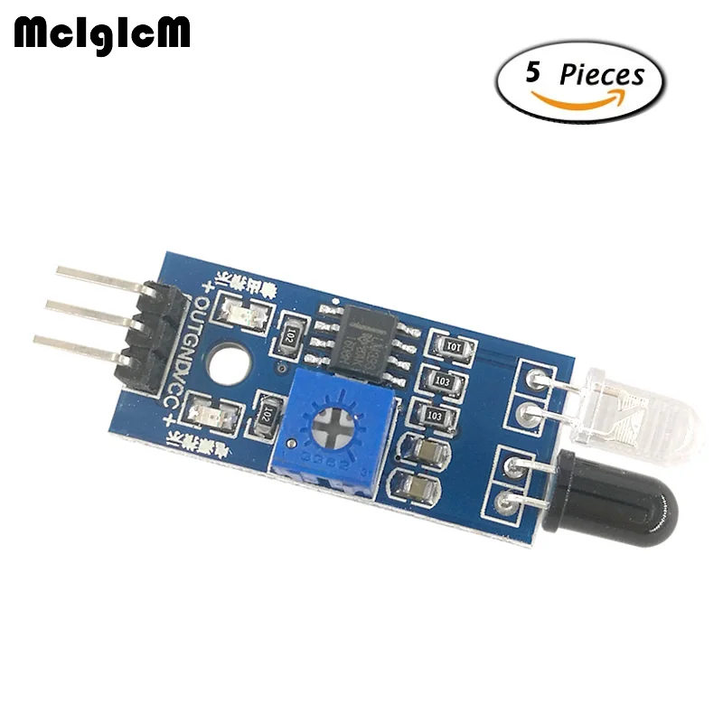 Infrared Barrier Module Obstacle Avoidance Car Sensor Identification Adjustable