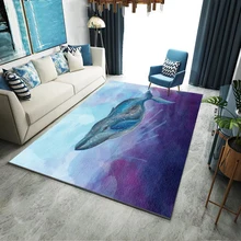 Современные цветные ковры геометрической формы для гостиной, спальни, коврики противоскользящие, модные, кухонные, большой размер, коврик/меховой коврик